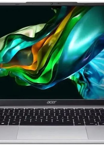 Ноутбук 14" Acer Aspire AL14-31P-36EN Core i3 N300 8Gb SSD512Gb Intel UHD Graphics  IPS WUXGA (1920x120) noOS silver WiFi BT Cam (NX.KS9ER.001)