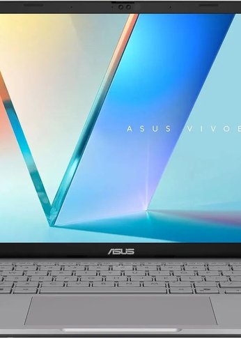 Ноутбук 14" Asus VivoBook S14 S3407CA-LY098 серебристый Core Ultra 5 225H 16Gb/512Gb IntelGr noOS (90NB16J1-M00770)