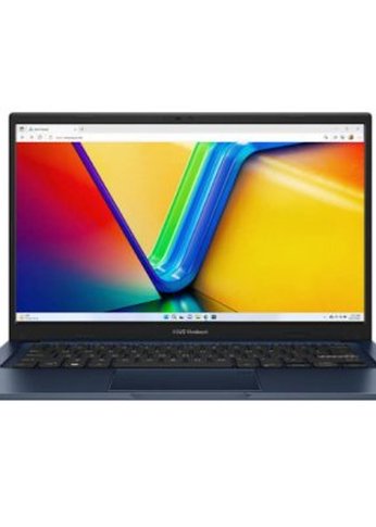 Ноутбук 14" Asus X1404VA-EB416W (1920x1080 (матовый) IPS)/Intel Core i5 1335U(1.3Ghz)/8192Mb/512PCISSDGb/noDVD/Int:Intel Iris Xe Graphics/Cam/BT/WiFi