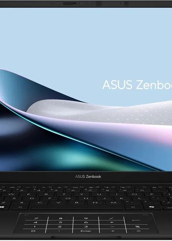 Ноутбук 14" Asus Zenbook 14 OLED UM3406HA-QD015W [90NB1271-M003F0] Black  {FHD+ Ryzen 7 8840HS/16Gb/SSD1Tb/AMD Radeon/Win 11 H}