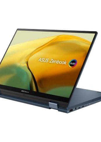 Ноутбук 14" Asus ZenBook14 Flip OLED UP3404VA-KN026W flip Ponder Blu i7-1360P 16GB/1TB IrisXeGr Win11Home (90NB10E2-M002A0)