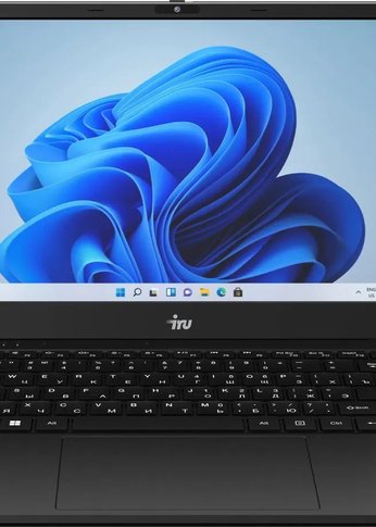 Ноутбук 14" IRU Planio 14ING черный N100 8Gb/256Gb IrisXeGr W11Pro (2059098)