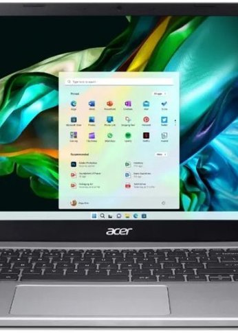 Ноутбук 15.6" Acer Aspire 3 A315-44P-R7ZT FHD IPS, AMD R5-5500U, 8Gb, 512GB SSD, No ODD, int., no OS, серебро (NX.KSJEM.005)