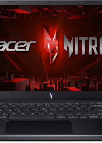 Ноутбук 15.6" Acer Nitro V 15 ANV15-51-530Q Core i5 13420H 16Gb SSD512Gb NVIDIA GeForce RTX 3050 6Gb  IPS FHD (1920x1080) noOS black WiFi BT Cam (NH.Q