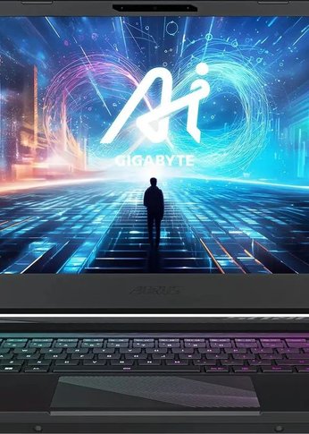 Ноутбук 15.6" AORUS 15 черный i7-13620H 8GB/1Tb RTX4060 DOS (BKF-H3KZ754SD)