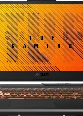 Ноутбук 15.6" Asus TUF Gaming A15 FA506NCR-HN044 Ryzen 7 7435HS 16Gb SSD512Gb NVIDIA GeForce RTX 3050 4Gb  IPS FHD (1920x1080) noOS black WiFi BT Cam