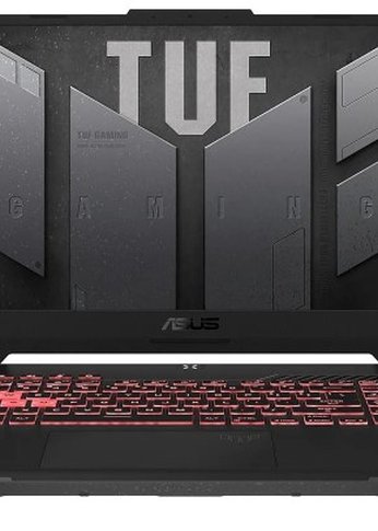 Ноутбук 15.6" Asus TUF Gaming F15 FX507ZC4-HN078 Core i7 12700H 16Gb SSD512Gb NVIDIA GeForce RTX 3050 4Gb  IPS FHD (1920x1080) noOS grey WiFi BT Cam (