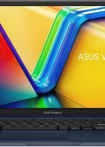 Ноутбук 15.6" Asus VivoBook 15 X1504VA-BQ346 [90NB10J1-M00EV0]  Quiet Blue  {FHD i7 1355U/16384Mb/512PCISSDGb/ Iris Xe Graphics/DOS}