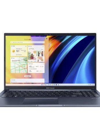 Ноутбук 15.6" Asus VivoBook Series X1502ZA-BQ359 темно-синий i5-1235U 16GB/1TB UHDGr DOS (90NB1021-M00J00)