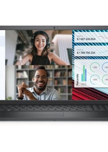 Ноутбук 15.6" Dell Vostro 3520 черный i5-1235U 8Gb/512Gb UHDGr Ubuntu (3520-7850)