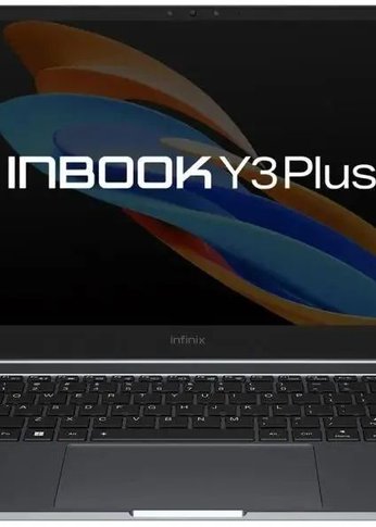 Ноутбук 15.6" Infinix Inbook Y3 PLUS YL512 Core i3 1215U 8Gb SSD512Gb Intel UHD Graphics IPS FHD (1920x1080) Windows 11 Home grey WiFi BT Cam (710083