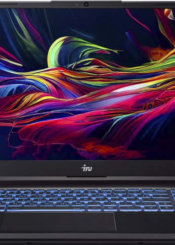 Ноутбук 15.6" IRU Калибр 15ALC Core i5/12500H/16Gb/SSD512Gb/NVIDIA GeForce/RTX/3060/6Gb/IPS/FHD/FreeDOS/черный/WiFi/BT/Cam 1930301