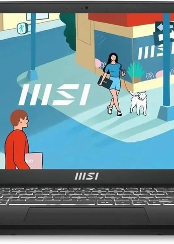 Ноутбук 15.6" MSI Modern 15 H B13M-099RU черный i7-13700H 16GB/512GB IrisXeGr W11Prof (9S7-15H411-099)