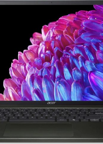 Ноутбук 16" Acer Swift Edge 16 SFE16-44-R2RD Ryzen 7 8840U 16Gb SSD1Tb AMD Radeon 780M  OLED WQXGA+ (3200x2000) Windows 11 Home black WiFi BT Cam (NX.