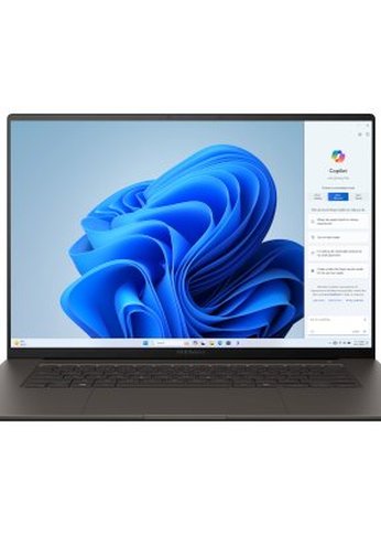 Ноутбук 16" Asus UM5606WA-RK236W Ryzen AI 9 HX 370(2Ghz)/32768Mb/1024PCISSDGb/noDVD/Int:AMD Radeon 890M/Cam/BT/WiFi/78WHr/war 1y