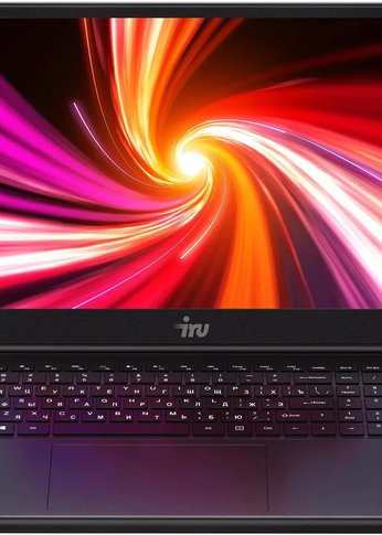Ноутбук 17.3" IRU Калибр 17TLI Core i5/1135G7/8Gb/SSD256Gb/IPS/FHD/Free DOS/black 1911230