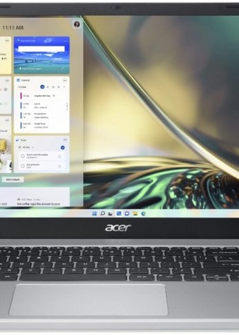 Ноутбук Acer Aspire 3 A315-24P-R9WY Ryzen 5 7520U 16Gb SSD512Gb AMD Radeon 610M 15.6" IPS FHD (1920x1080) noOS silver WiFi BT Cam (NX.KDEEX.026)