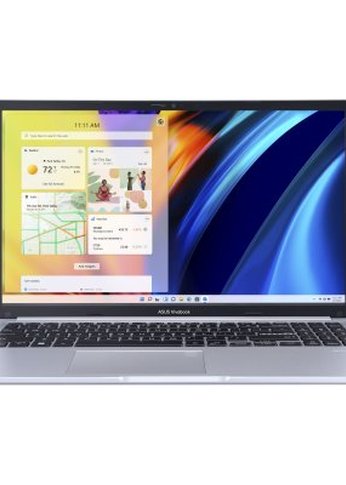 Ноутбук Asus VivoBook X1502ZA-BQ2345 Core i7 12700H 16Gb SSD512Gb Intel Iris Xe graphics 15.6" IPS FHD (1920x1080) noOS blue WiFi BT Cam (90NB0VX1-M0