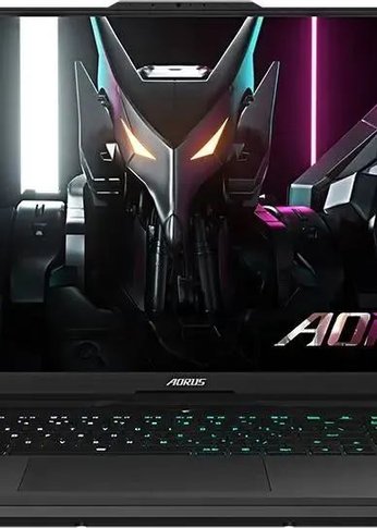 Ноутбук Gigabyte Aorus 7 Core i5 12500H 16Gb SSD512Gb NVIDIA GeForce RTX4050 6Gb 17.3" IPS FHD (1920x1080) Free DOS black WiFi BT Cam (9MF-E2KZ513SD)