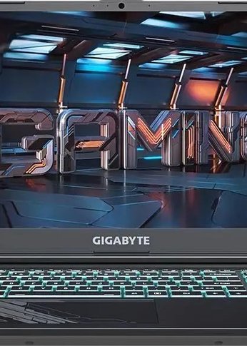 Ноутбук Gigabyte G5 Core i5 13500H 16Gb SSD512Gb NVIDIA GeForce RTX4050 6Gb 15.6" IPS FHD (1920x1080) Windows 11 Home black WiFi BT Cam (MF5-52KZ353S