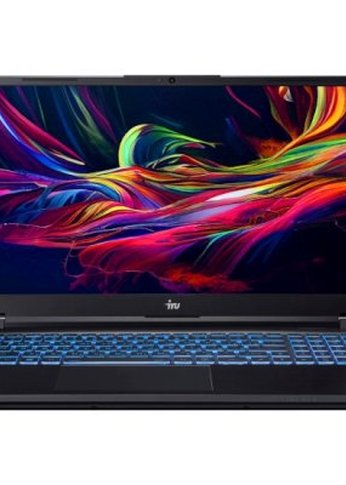 Ноутбук IRU Калибр 15ALC Core i5 12500H 32Gb SSD512Gb NVIDIA GeForce RTX 3050 4Gb 15.6" IPS FHD (1920x1080) Free DOS black WiFi BT Cam 3465mAh (19937