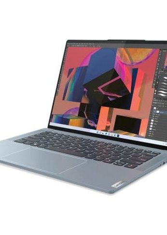 Ноутбук/ Lenovo Yoga Slim 6 14APU8 14"(2240x1400 IPS)/AMD Ryzen 5 7540U(3.2Ghz)/16384Mb/512SSDGb/noDVD/Int:AMD Radeon 740M/Cam/BT/WiFi/65WHr/war 1y/1