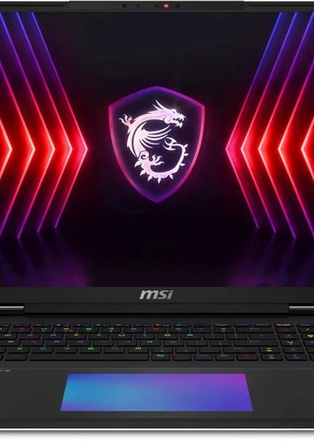 Ноутбук MSI Titan 18 HX A14VIG-211RU Core i9 14900HX 64Gb SSD3Tb NVIDIA GeForce RTX4090 16Gb 18" IPS UHD+ (3840x2400) Windows 11 Home black WiFi BT C