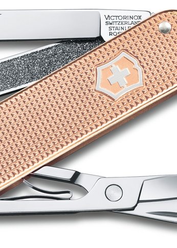 Нож перочинный Victorinox Classic Fresh Peach (0.6221.202G) 58мм 5функц. карт.коробка