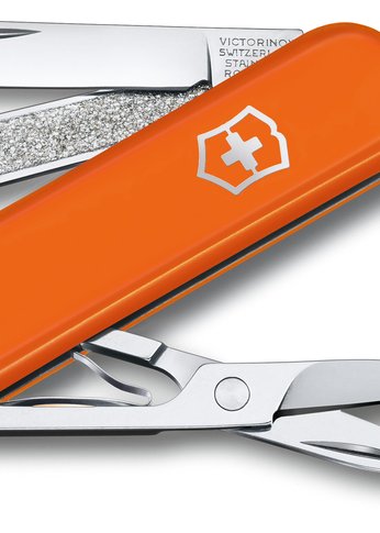 Нож перочинный Victorinox Classic Mango Tango (0.6223.83G) 58мм 7функц. карт.коробка