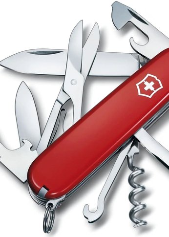 Нож перочинный Victorinox Climber (1.3703) 91мм 14функц. красный карт.коробка