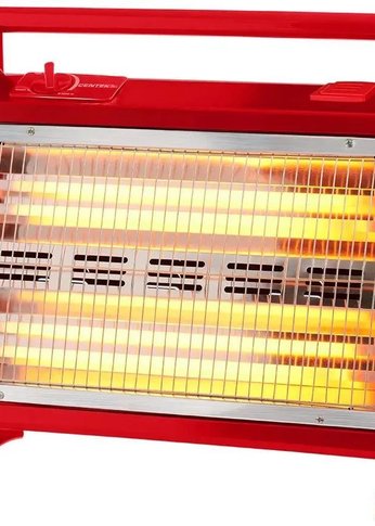 Обогреватель кварцевый Centek CT-6141 2000Вт красный/серый