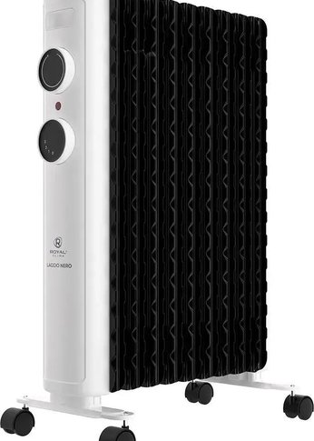 Обогреватель масляный Royal Clima Laggio Nero ROR-LN9-2000M 2000Вт белый/серый