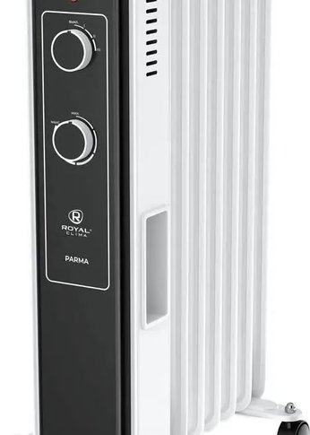 Обогреватель масляный Royal Clima PARMA ROR-PR7-1500M 1500Вт белый/черный