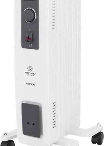 Обогреватель масляный Royal Clima ROR-FR7-1500M 1500Вт белый/черный