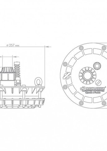 Оголовок Джилекс ОСП 133-160/32 (6302)