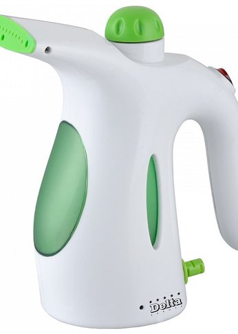 Отпариватель DELTA DL-655Р белый с зелёным