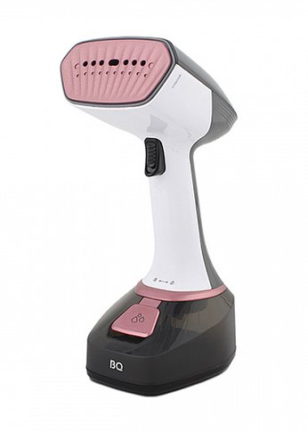 Отпариватель ручной BQ SG1006H 1700Вт серый/розовый