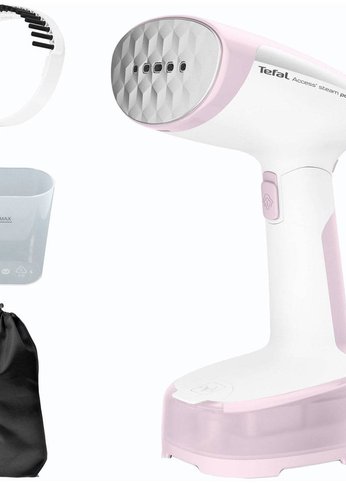 Отпариватель ручной Tefal DT3050E1 1300Вт белый/розовый