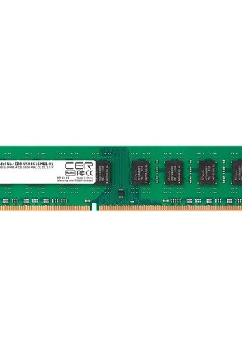 Память DDR3 4Gb 1600MHz CBR CD3-US04G16M11-01