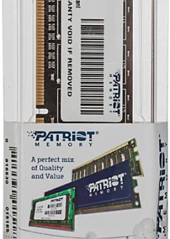 Память DDR3 4Gb 1600MHz Patriot PSD34G16002 RTL PC3-12800 CL11 DIMM 240-pin 1.5В dual rank Ret