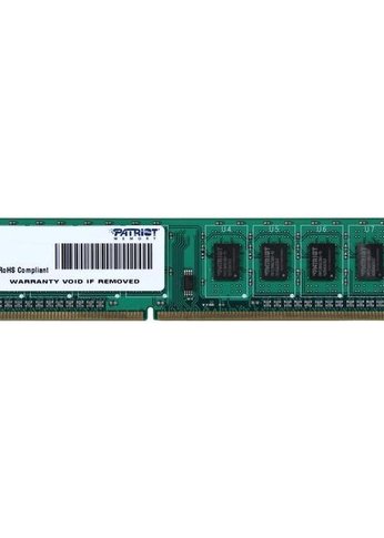 Память DDR3 4Gb 1600MHz Patriot PSD34G160081 RTL PC3-12800 CL11 DIMM 240-pin 1.5В single rank Ret