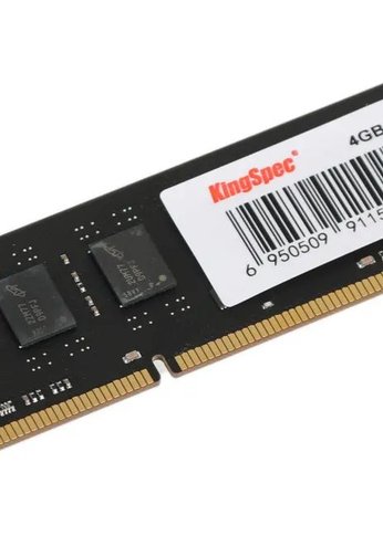 Память DDR3L 4Gb 1600MHz Kingspec KS1600D3P13504G RTL PC3-12800 CL11 DIMM 240-pin 1.35В Ret