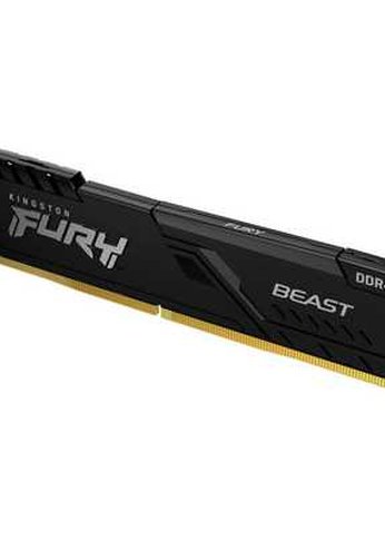 Память DDR4 16Gb 3733MHz Kingston KF437C19BB1/16 Fury Beast Black RTL Gaming PC4-29800 CL19 DIMM 288-pin 1.35В dual rank с радиатором Ret