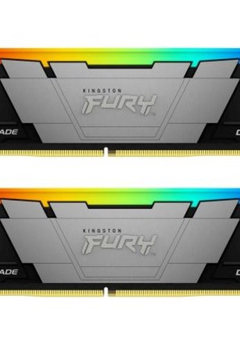 Память DDR4 2x16GB 3200MHz Kingston KF432C16RB12AK2/32 Fury Renegade RGB RTL Gaming PC4-25600 CL16 DIMM 288-pin 1.35В dual rank с радиатором Ret