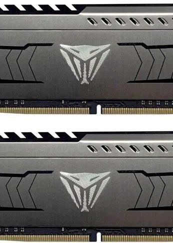 Память DDR4 2x16Gb 3200MHz Patriot PVS432G320C6K Viper Steel RTL Gaming PC4-25600 CL16 DIMM 288-pin 1.35В dual rank с радиатором Ret