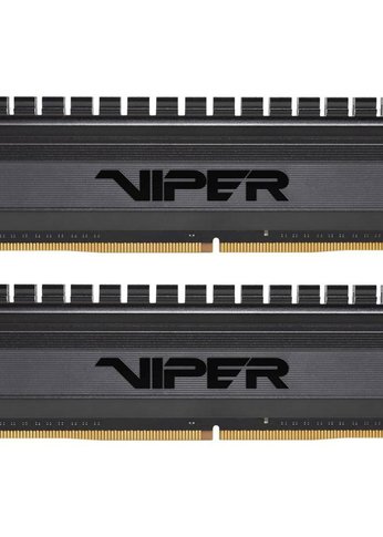 Память DDR4 2x4Gb 3200MHz Patriot PVB48G320C6K Viper 4 Blackout RTL Gaming PC4-25600 CL16 DIMM 288-pin 1.35В dual rank с радиатором Ret