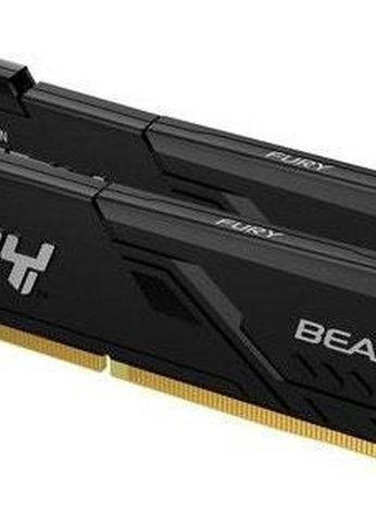 Память DDR4 2x8Gb 2666MHz Kingston KF426C16BBK2/16 Fury Beast Black RTL Gaming PC4-21300 CL16 DIMM 288-pin 1.2В single rank с радиатором Ret