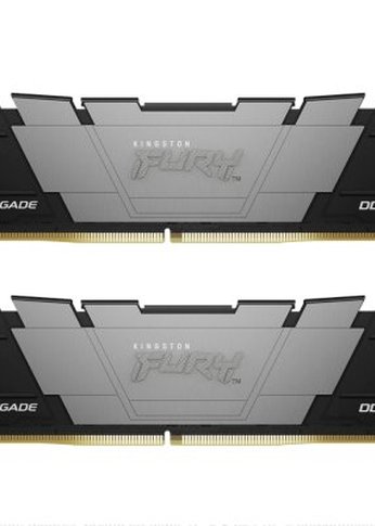 Память DDR4 2x8GB 3200MHz Kingston KF-432C16RB2K2/16 Fury Renegade Black RTL Gaming PC4-25600 CL16 DIMM 288-pin 1.35В kit single rank с радиатором Re