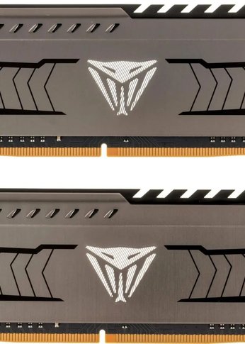 Память DDR4 2x8Gb 3200MHz Patriot PVS416G320C6K Viper Steel RTL Gaming PC4-25600 CL16 DIMM 288-pin 1.35В single rank с радиатором Ret