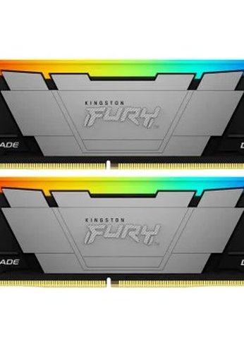 Память DDR4 2x8GB 3600MHz Kingston KF436C16RB2AK2/16 Fury Renegade RGB RTL Gaming PC4-28800 CL16 DIMM 288-pin 1.35В kit dual rank с радиатором Ret